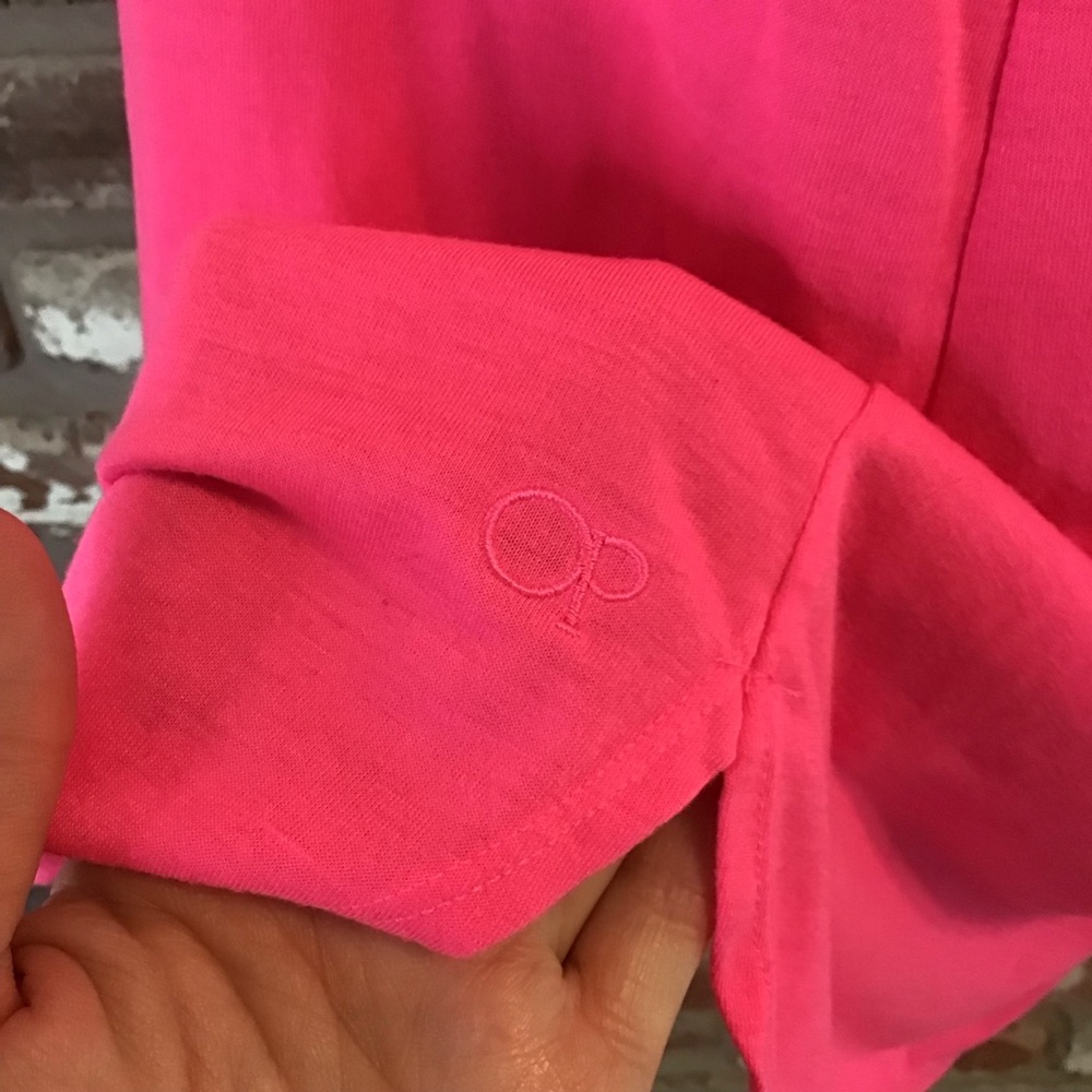 OP Women's Neon Pink Racerback Swim Coverup L NEW - Picture 5 of 7